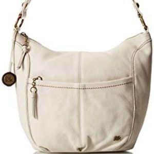 The Sak Large White Stone Leather Iris Hobo bag